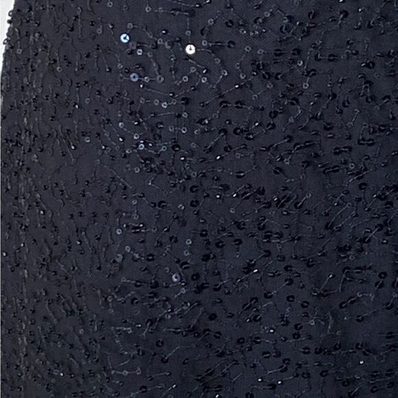 Teri Jon by Rickie Freeman Sequin Mesh Midi-Dress size 12 - Picture 11 of 13